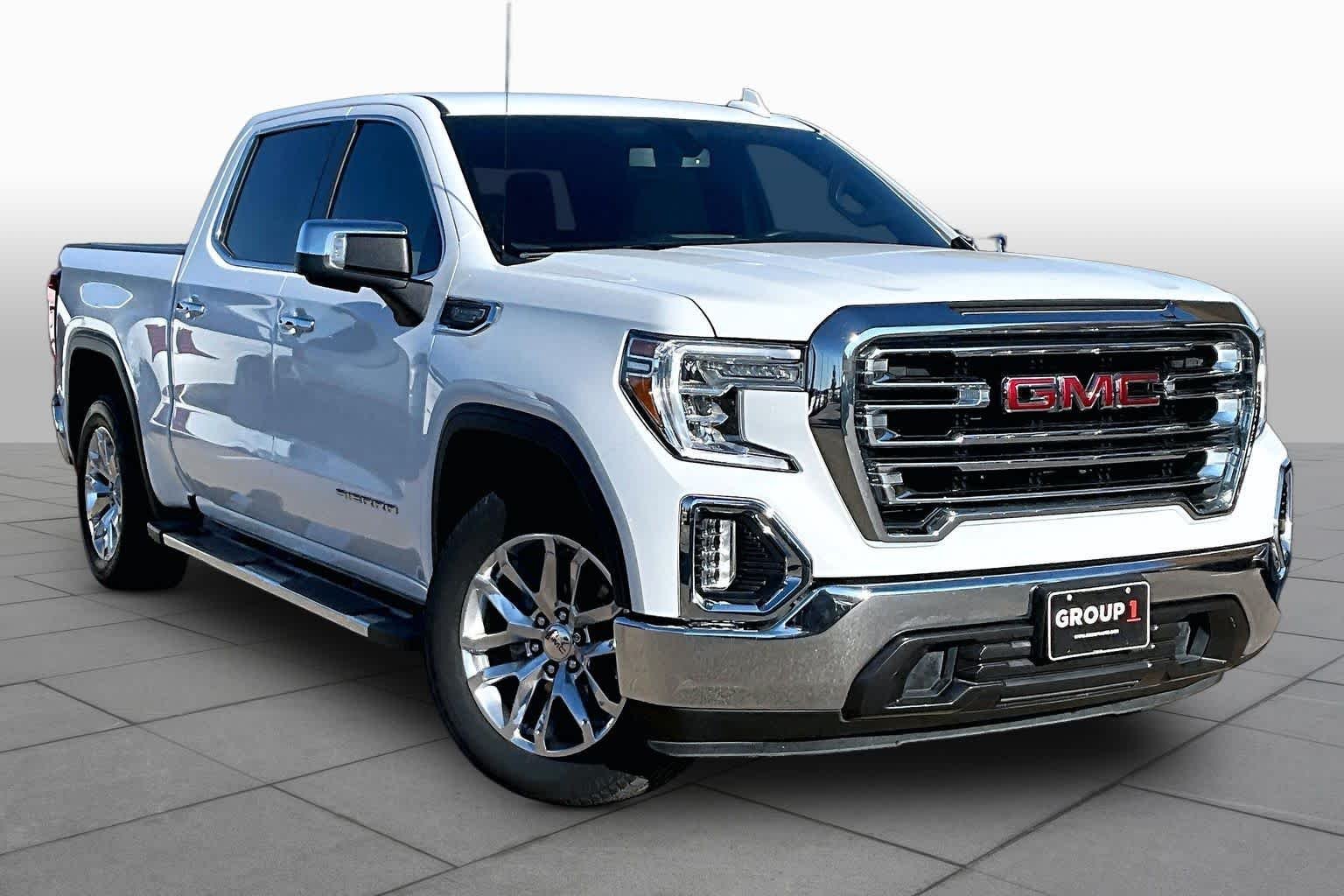 Used 2021 Summit White GMC SLT image 3