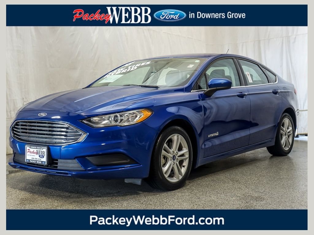 Certified Used 2018 Lightning Blue Ford S image 1