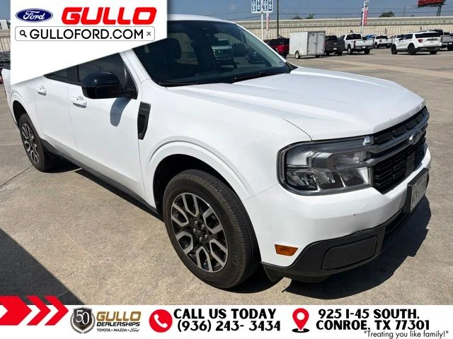 Used 2024 Oxford White Ford Lariat image 2