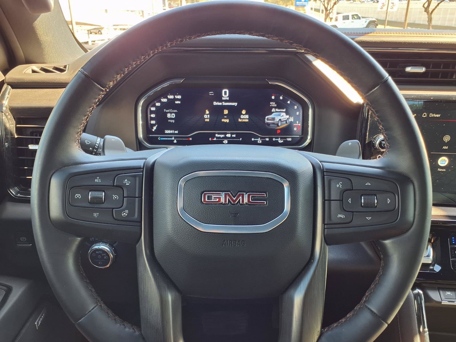 Used 2024 Dynamic Blue Metallic GMC AT4 image 26