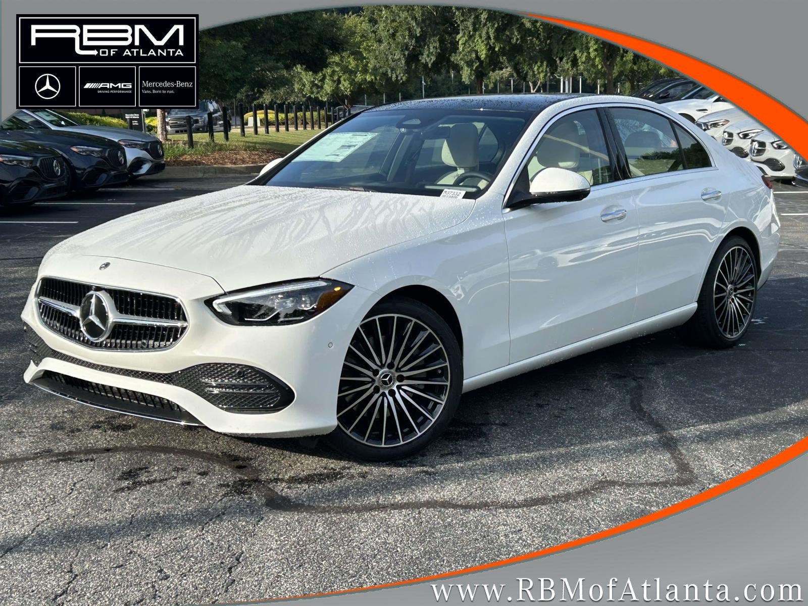 New 2026 Polar White Mercedes-Benz C 300 4MATIC® Sedan image 1