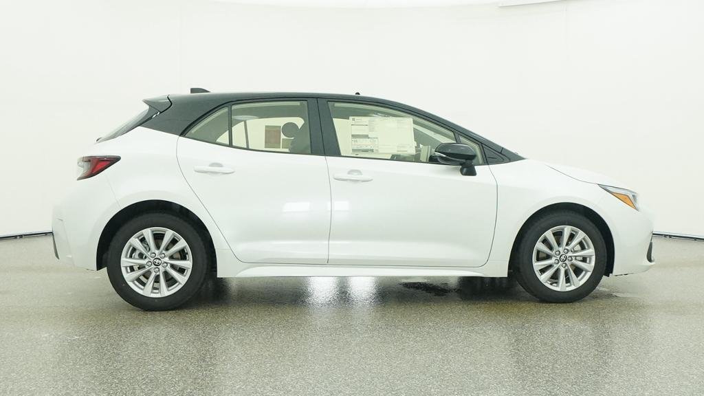 New 2027 Wind Chill Pearl with Black roof Toyota SE image 13