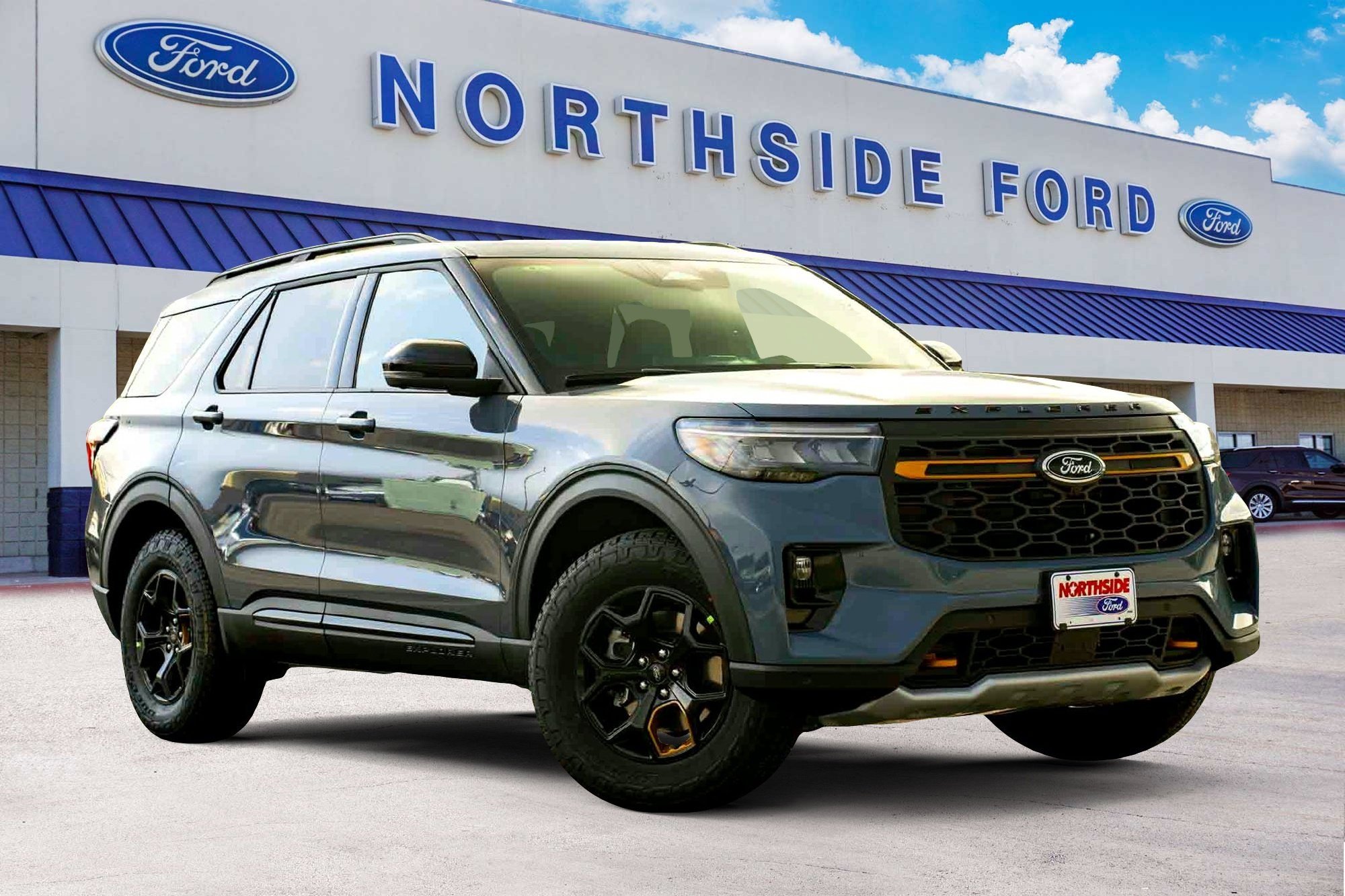 New 2026 Vapor Blue Metallic Ford Tremor image 1