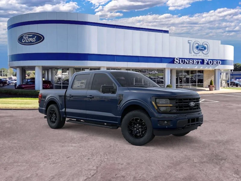 New 2026 Antimatter Blue Metallic Ford XLT image 7