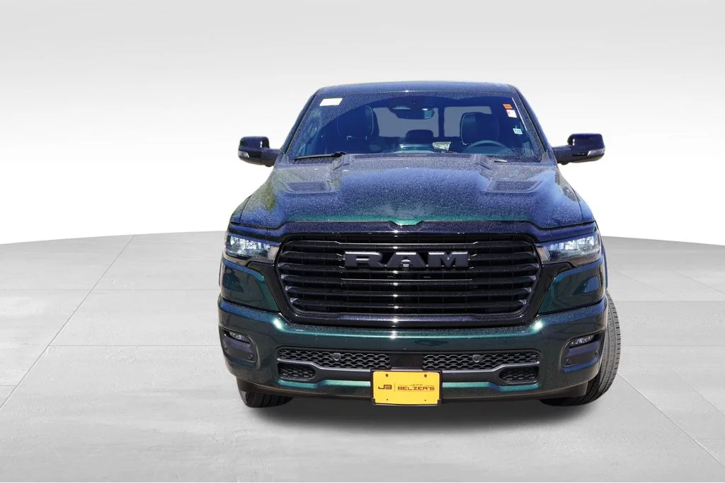 New 2026 Serrano-Green Metallic Exterior Paint RAM Laramie image 8