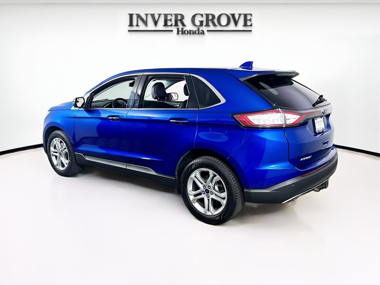 Used 2018 Lightning Blue Metallic Ford Titanium image 7