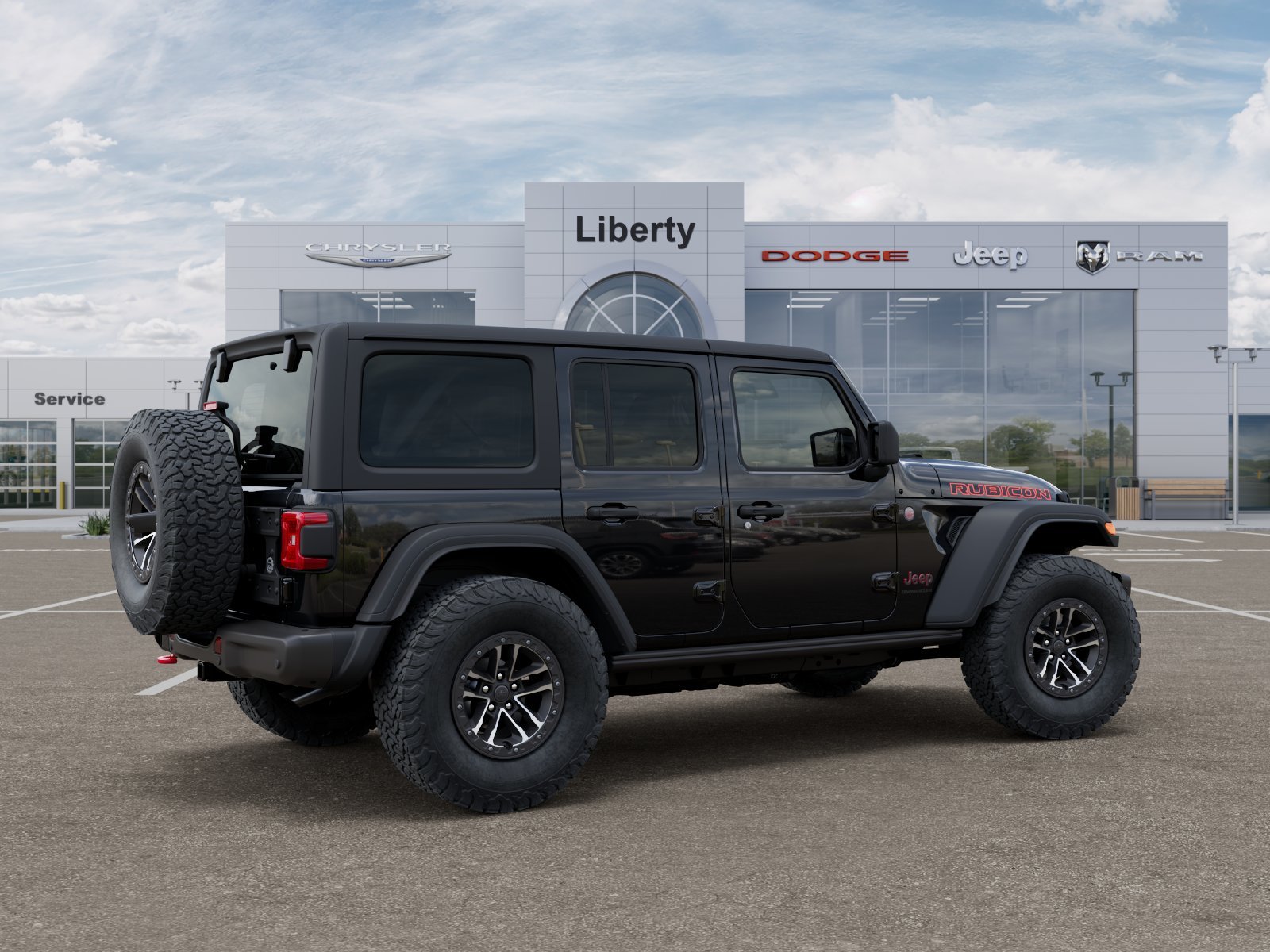 New 2026 Black Clearcoat Jeep Rubicon image 38