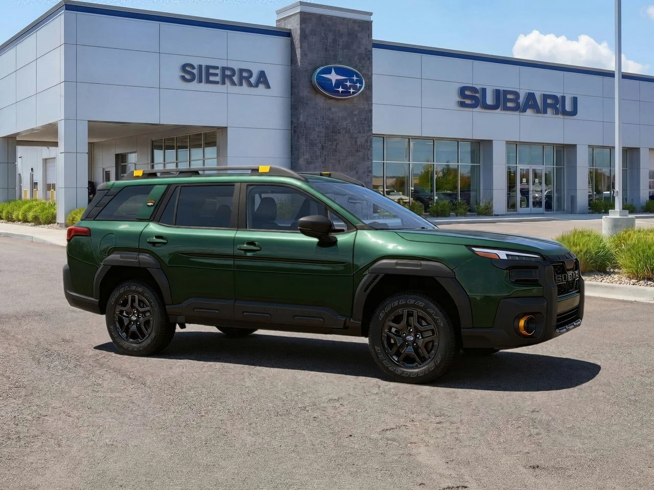 New 2026 Deep Emerald Green Pearl Subaru Wilderness image 15