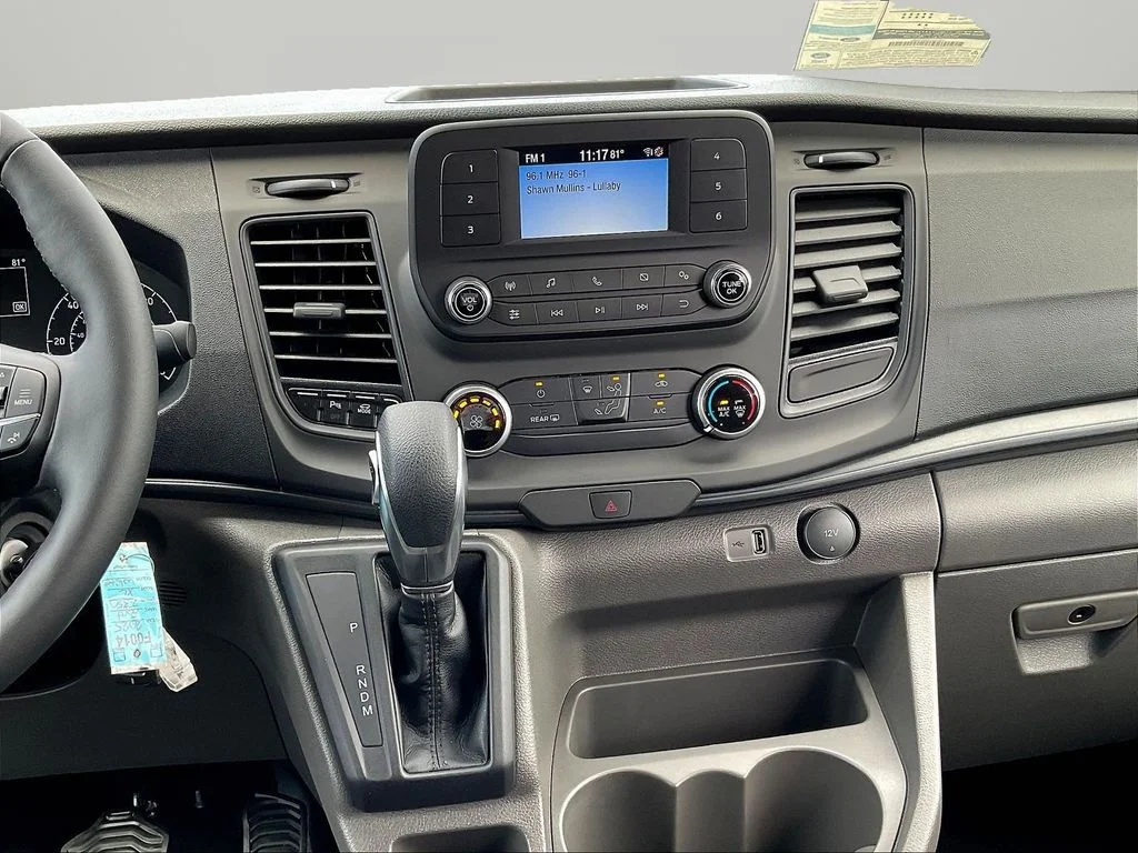 New 2025 Oxford White Ford Passenger Van XL image 6