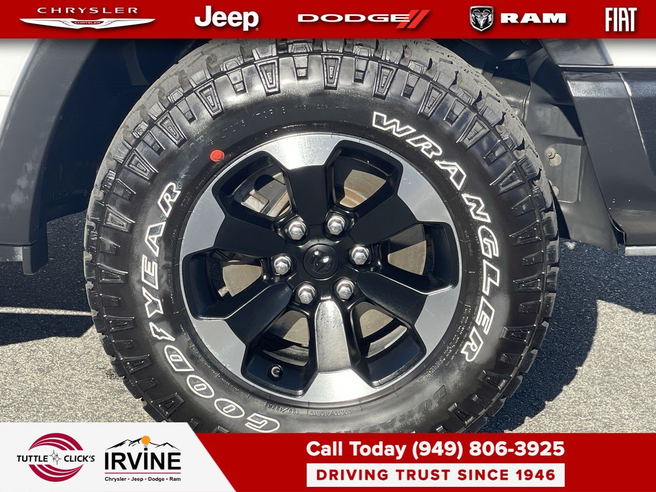 Used 2022 Bright White Clearcoat Ram Rebel image 10