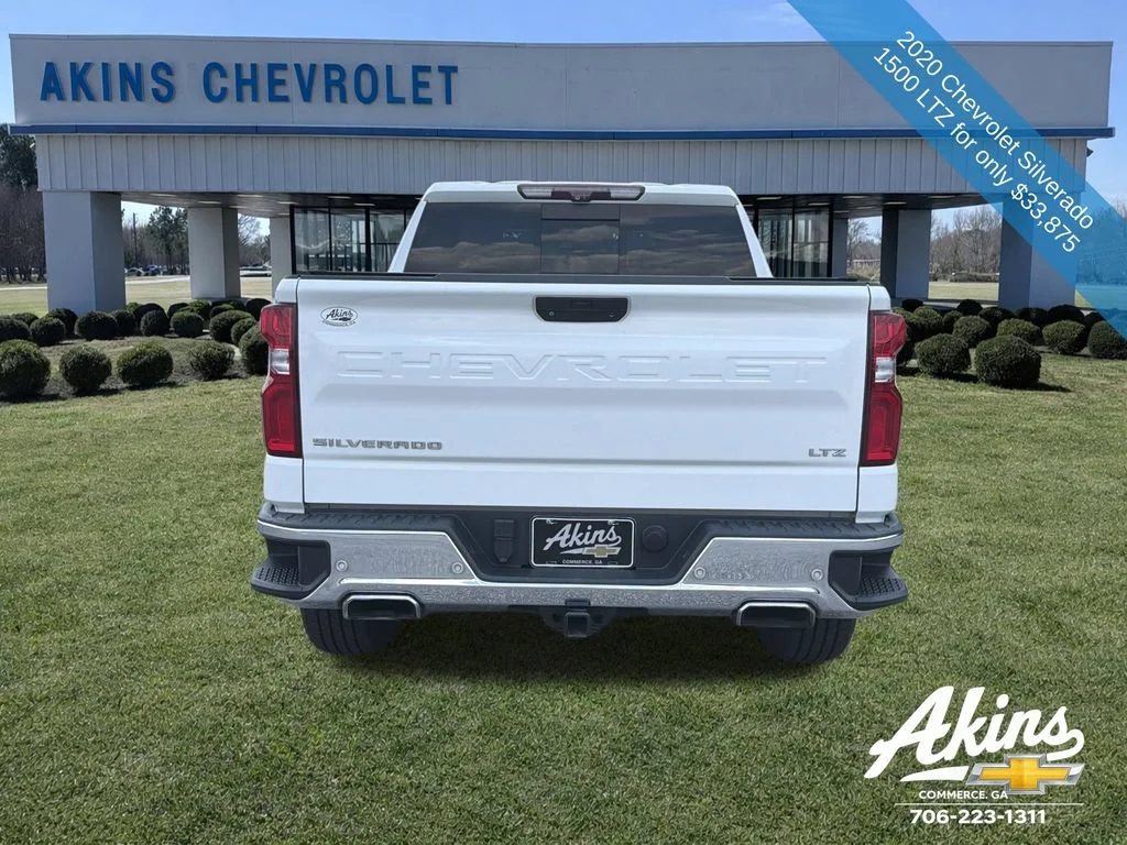 Certified Used 2020 SUMMIT WHITE Chevrolet LTZ image 3