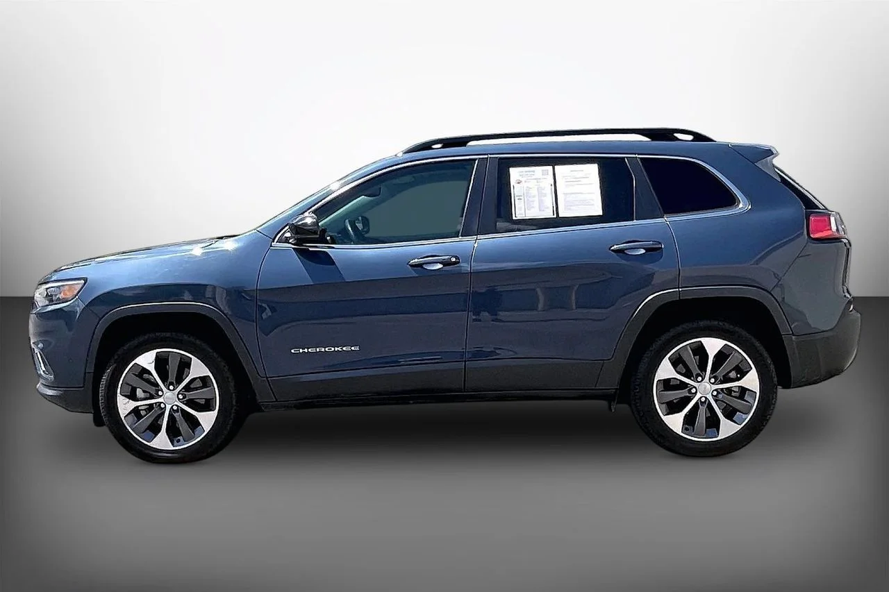 Certified Used 2022 Blue Jeep Limited image 5