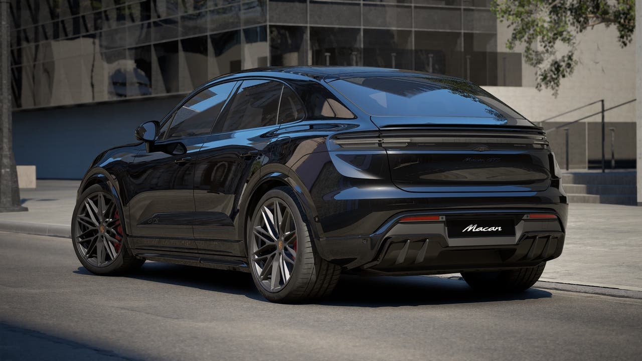 New 2027 Jet Black Metallic Porsche GTS Electric image 3
