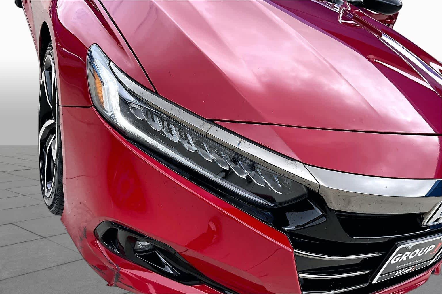 Used 2021 San Marino Red Honda Sport SE image 27