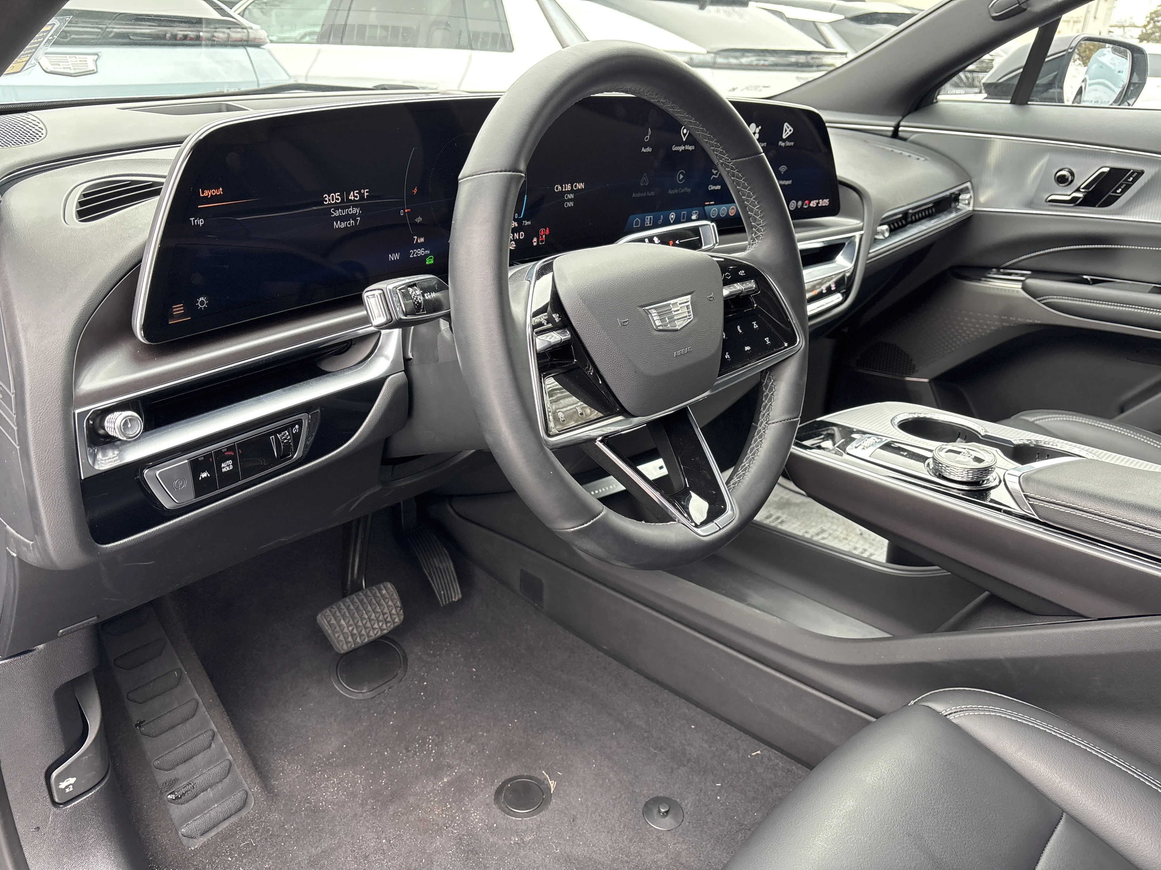 Used 2024 Argent Silver Metallic Cadillac Tech image 24