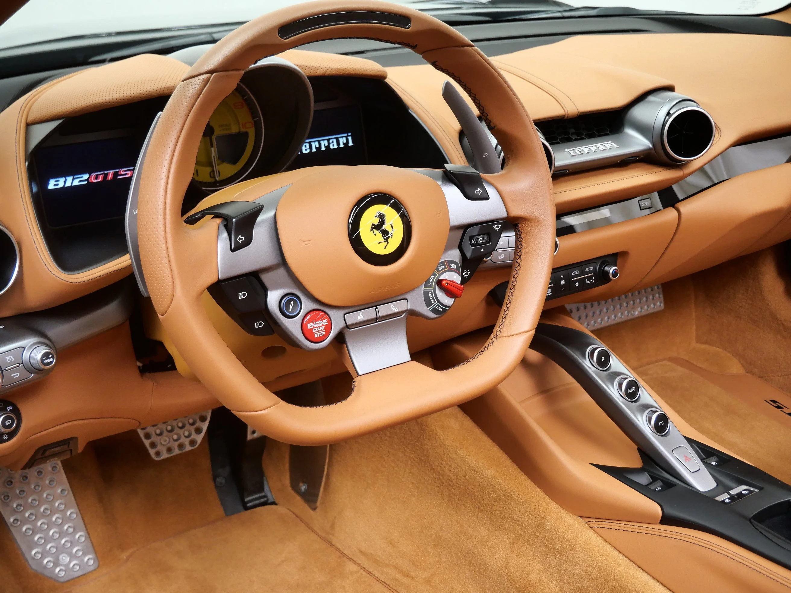 Certified Used 2022 Nero Daytona Metallic Ferrari Base image 24