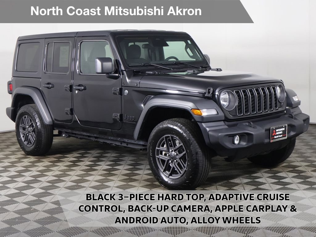 Used 2025 Black Jeep Sport S image 1