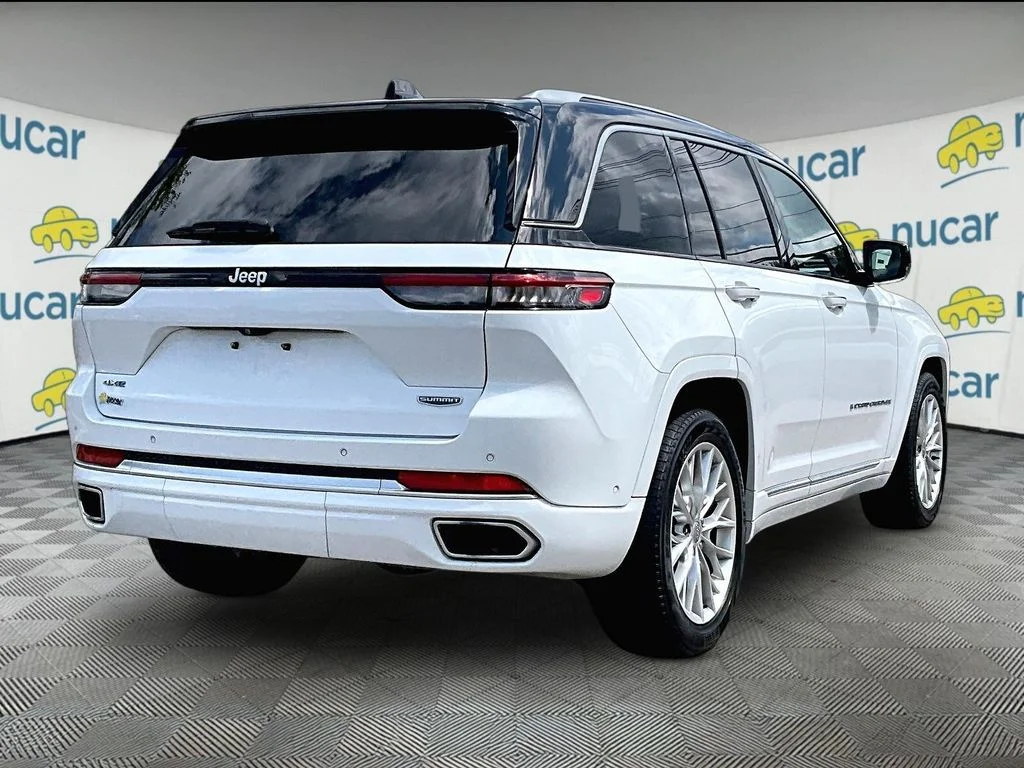 Used 2023 White Jeep Summit 4xe image 6