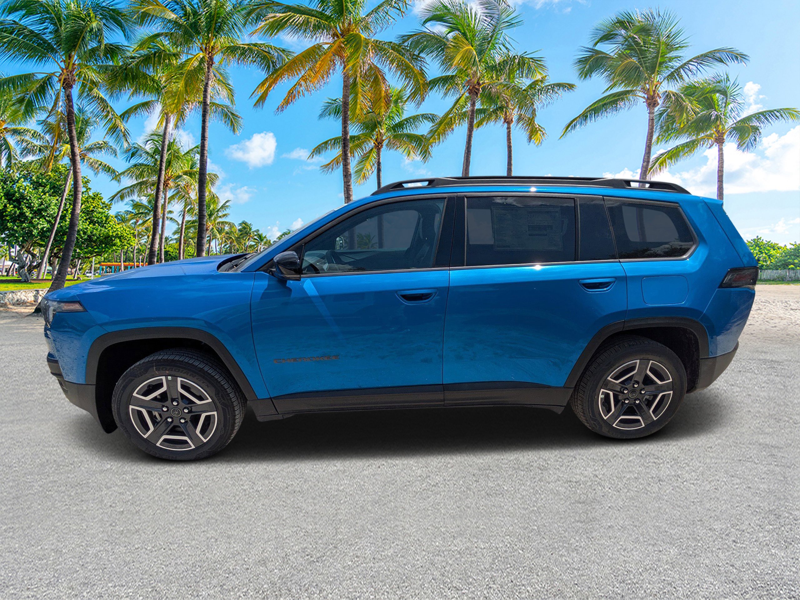 New 2026 Hydro Blue Pearl-Coat Exterior Paint Jeep Limited image 6