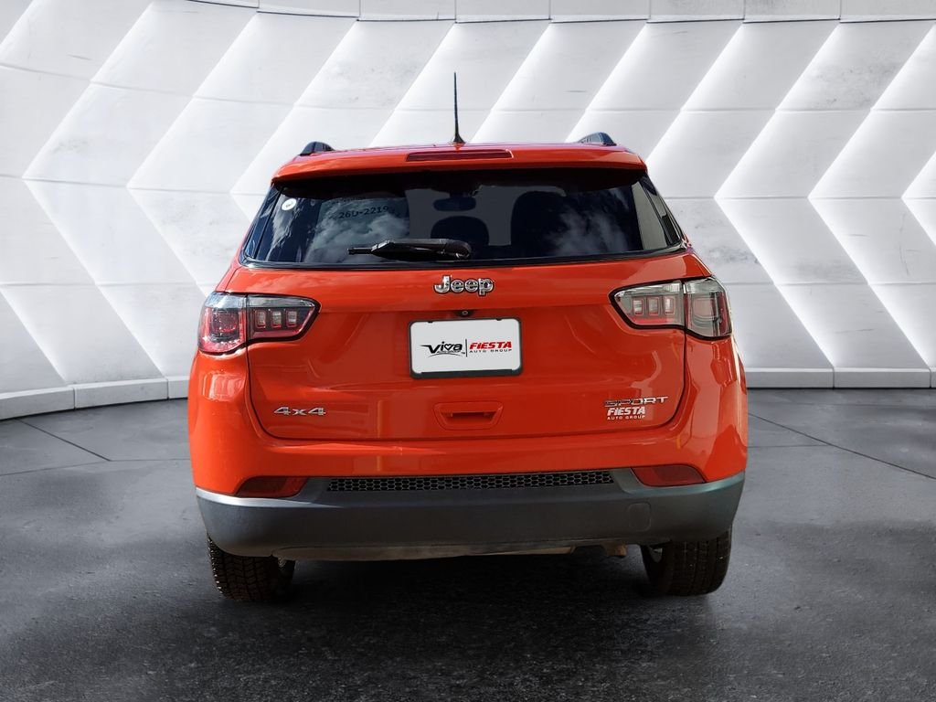 Used 2018 Orange Jeep Sport image 5