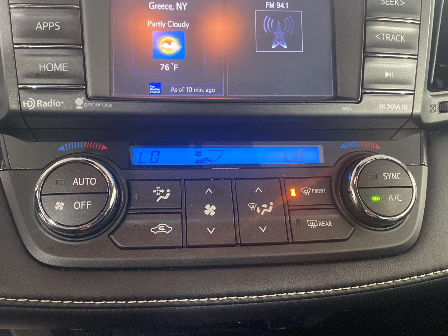 Used 2018 Galactic Aqua Mica Toyota XLE image 14