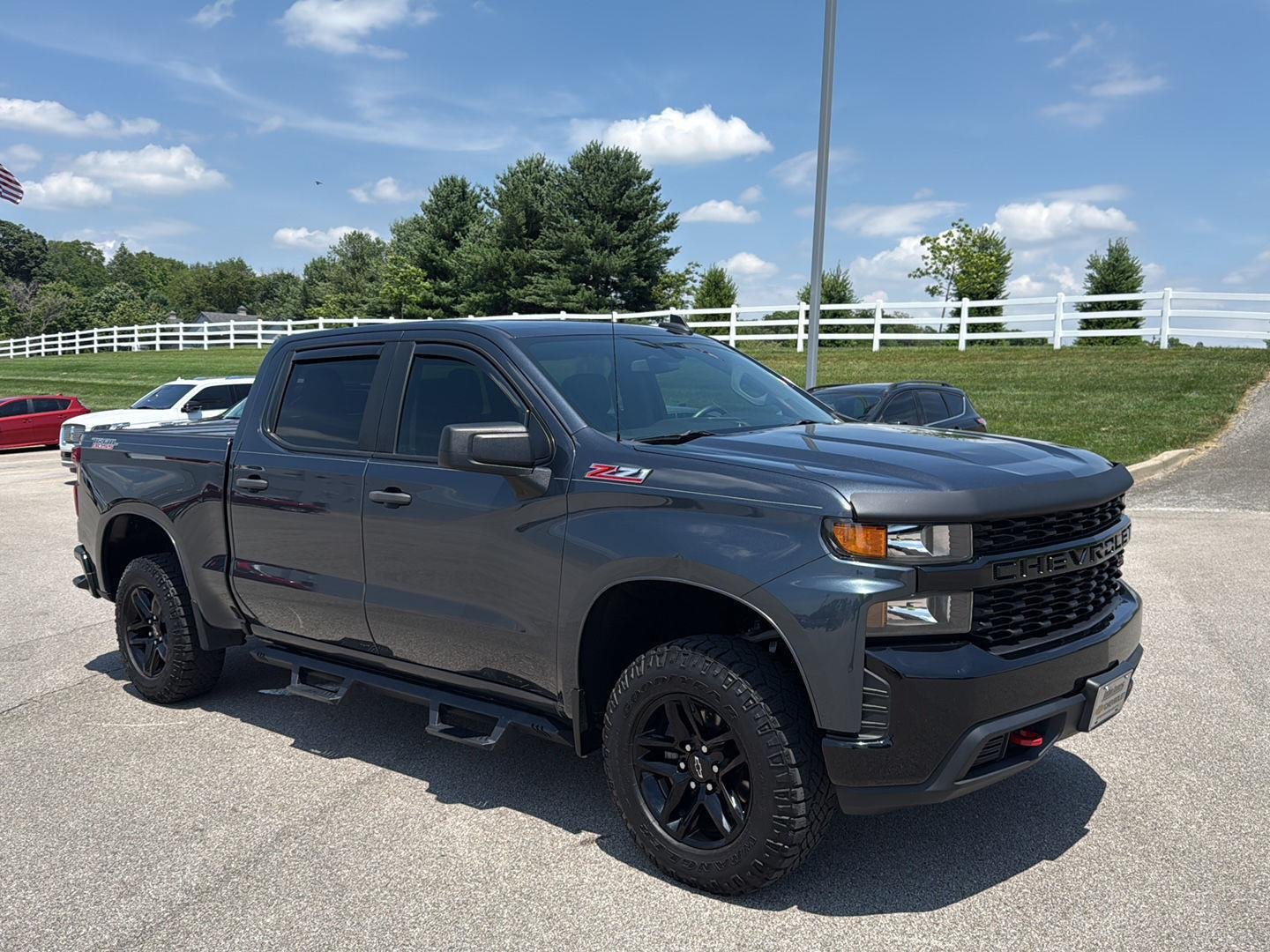 Used 2021 Shadow Grey Metallic Chevrolet Custom Trail Boss image 4