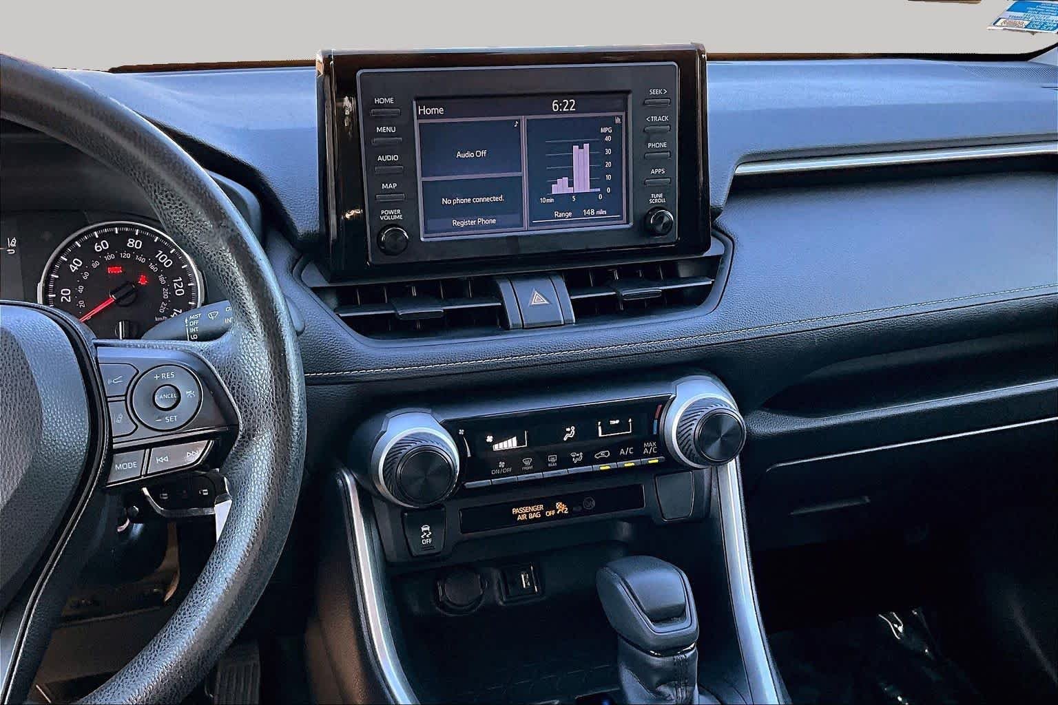 Used 2019 Midnight Black Metallic Toyota LE image 6