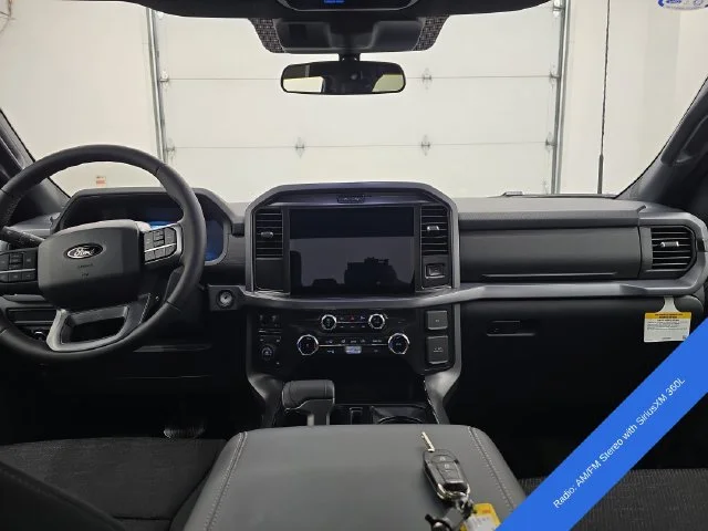 New 2026 Agate Black Metallic Ford XLT image 15