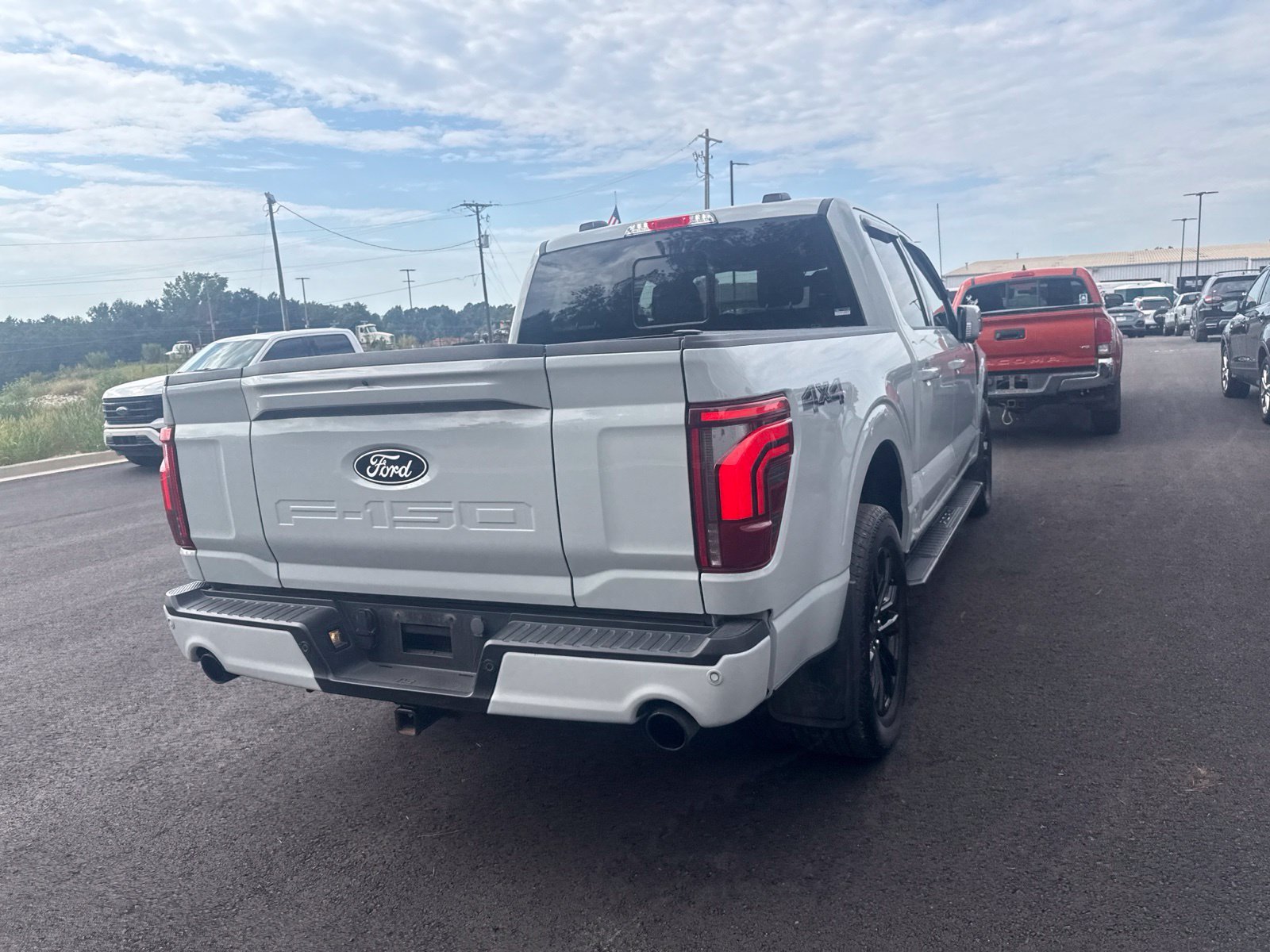 Certified Used 2024 White Ford Lariat image 7