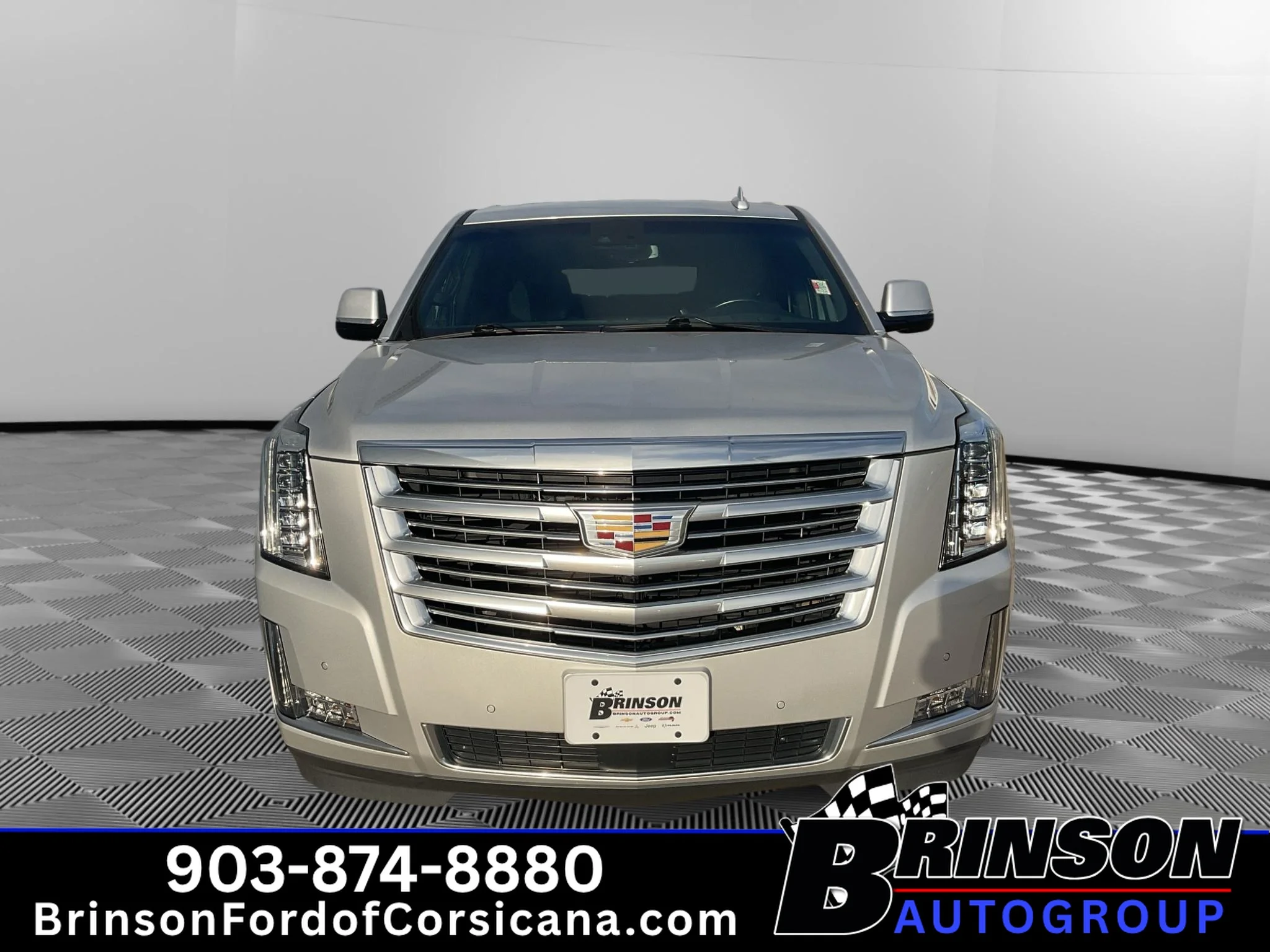 Used 2018 Radiant Silver Metallic Cadillac Platinum image 2