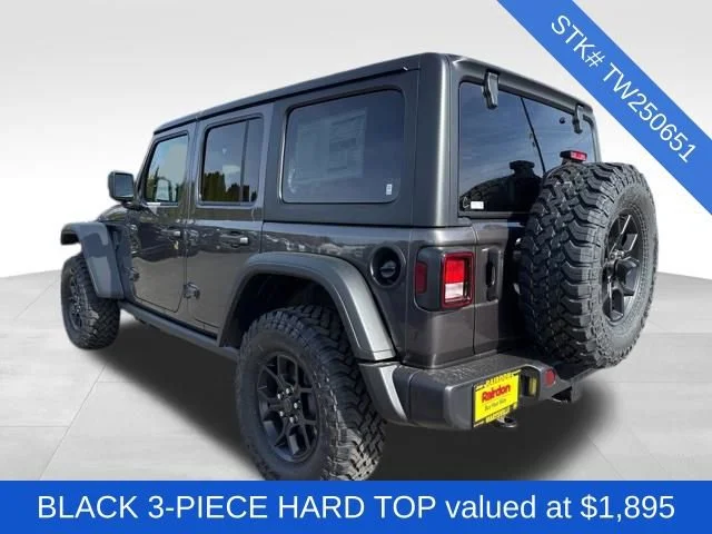 New 2026 Granite Crystal Metallic Clear-Coat Exterior Paint Jeep Willys image 5