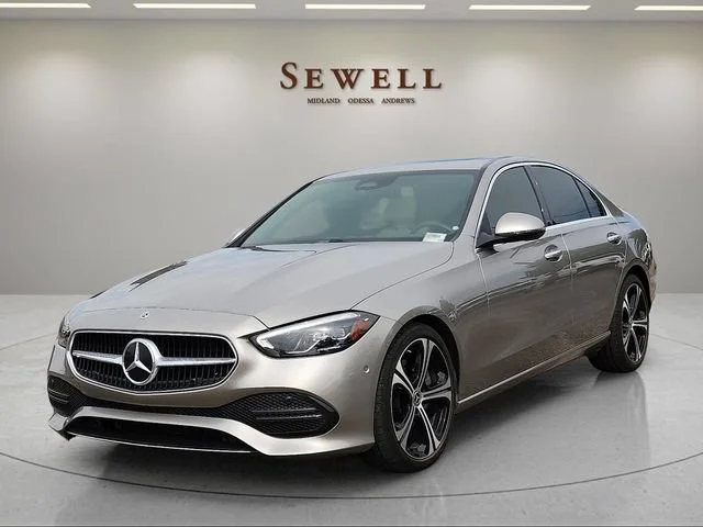 Used 2024 White Mercedes-Benz C 300 image 1
