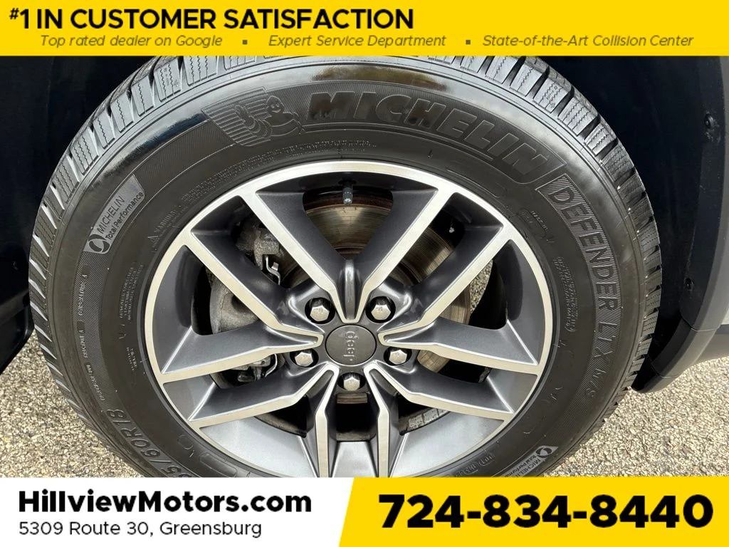 Certified Used 2020 Billet Silver Metallic Jeep Laredo E image 11