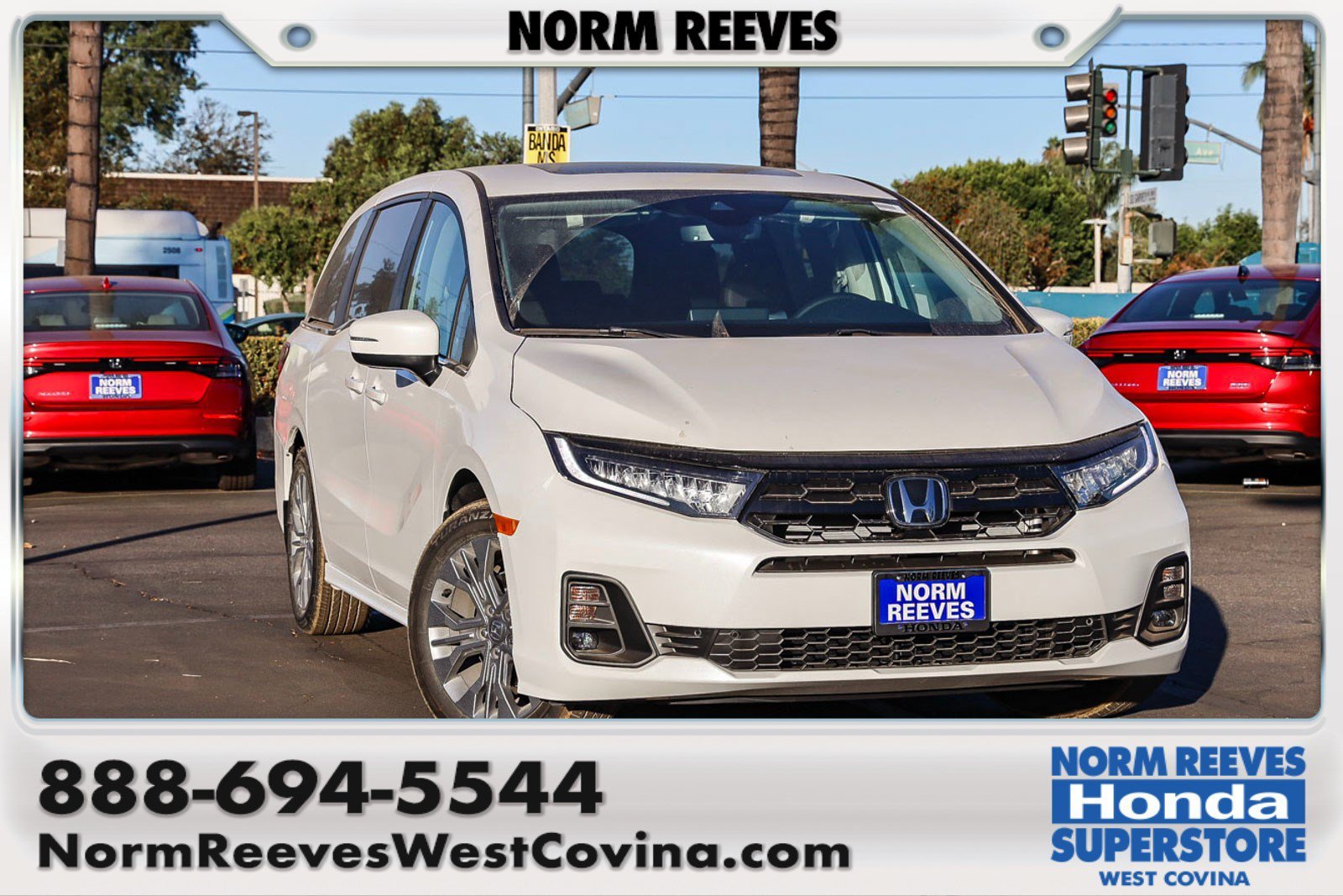 New 2026 Platinum White Pearl Honda Touring Auto image 1