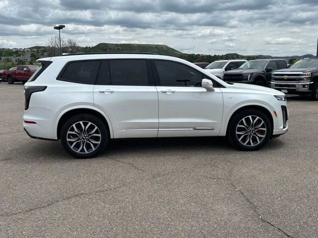 Used 2024 Crystal White Tricoat Cadillac Sport image 6