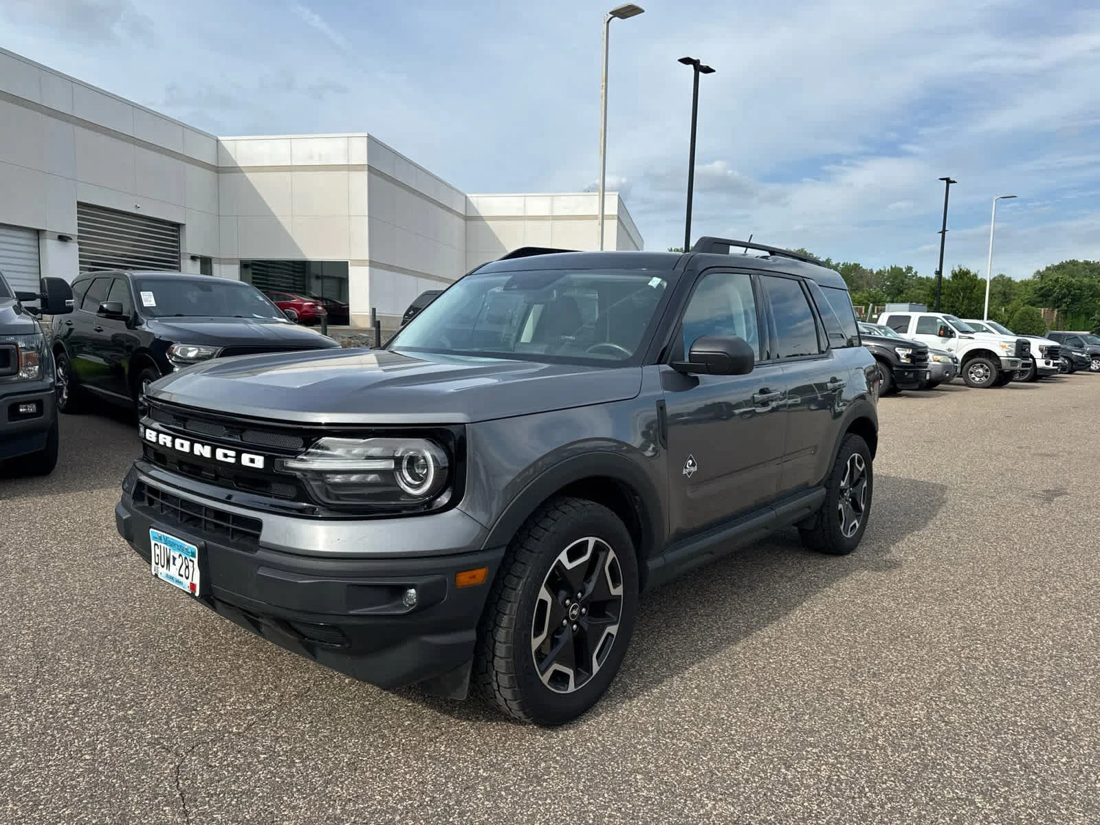 Used 2021 Carbonized Gray Metallic Ford Outer Banks image 3