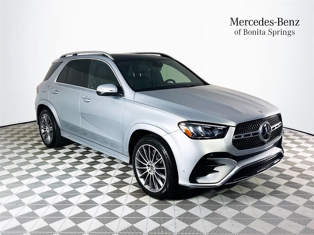 Certified Used 2024 Silver Mercedes-Benz GLE 450 image 1