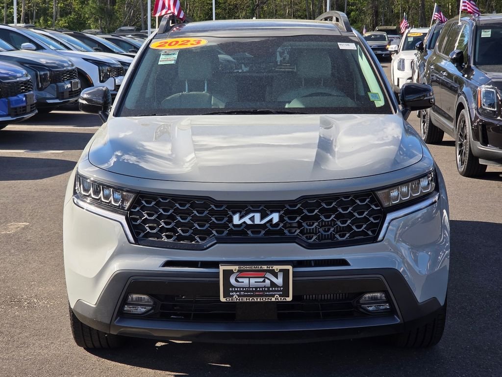 Used 2023 Gray Kia X-Line EX image 2