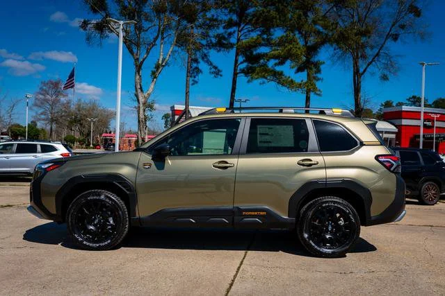 New 2026 Autumn Green Metallic Subaru Wilderness image 2