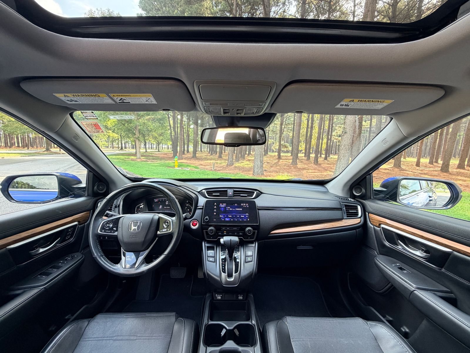 Used 2020 Aegean Blue Metallic Honda EX-L image 2