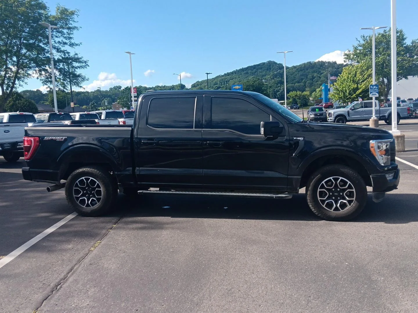Used 2023 Ford F-150 XLT with VIN 1FTEW1EP4PFA57745 for sale in Winona, Minnesota