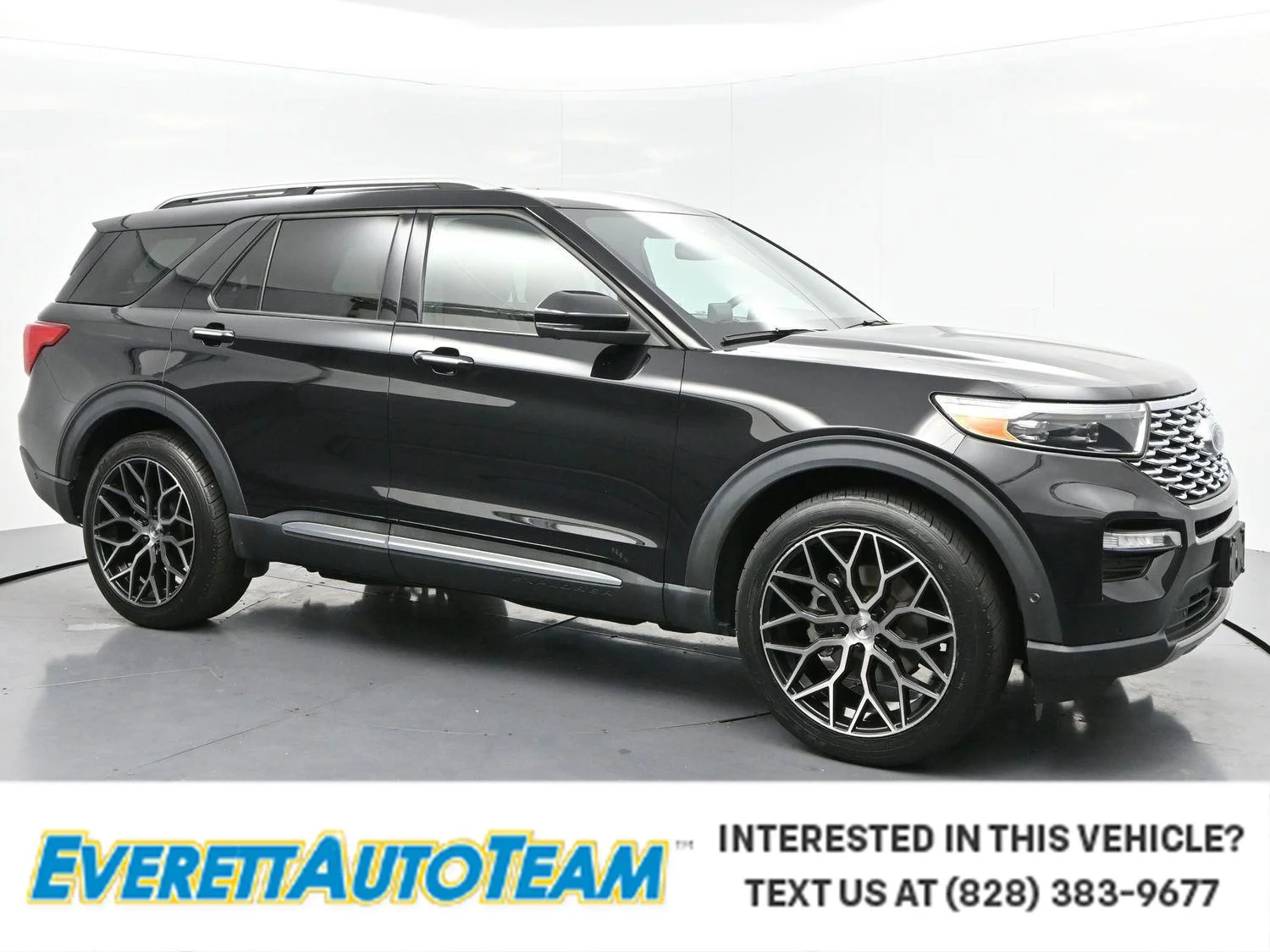 Used 2022 Agate Black Ford Platinum image 1
