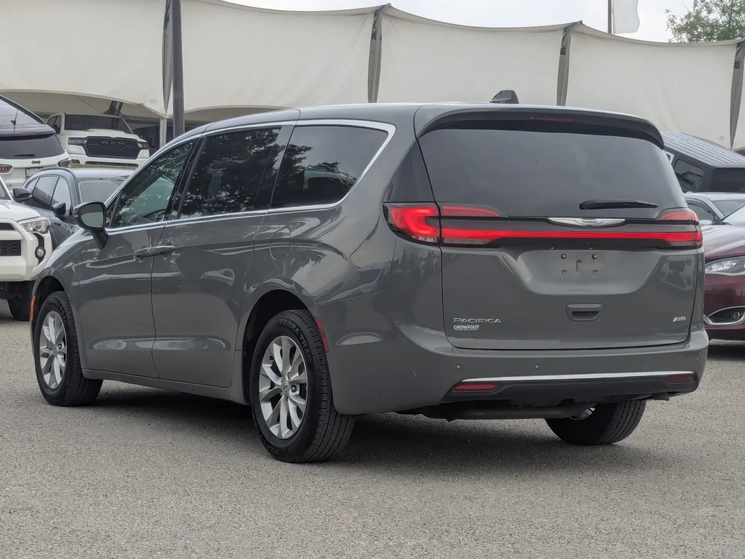 Certified Used 2023 Grey Chrysler Touring L - - AWD - Caprice Leather - Heated Seats & Wheel - Blind Spot & More! image 6
