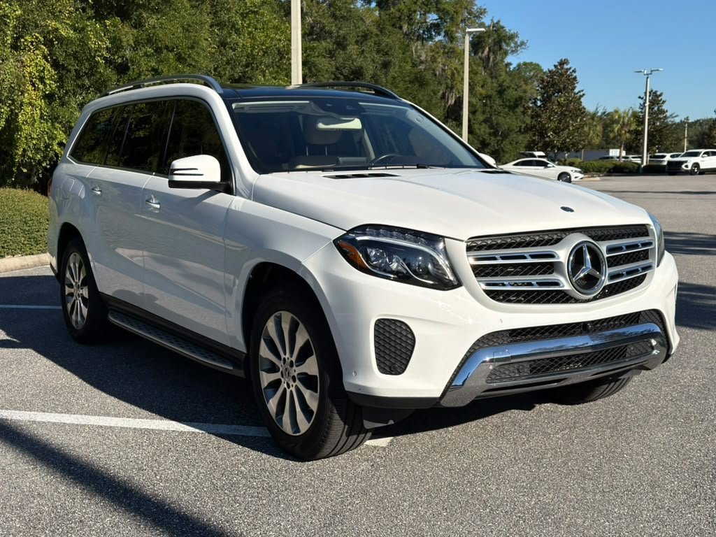 Used 2019 White Mercedes-Benz GLS 450 image 7
