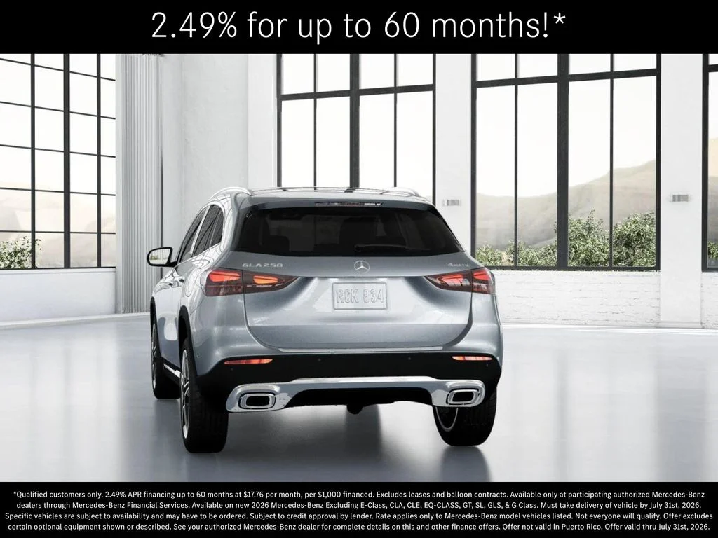 New 2026 Cirrus Silver Metallic Mercedes-Benz GLA 250 image 26