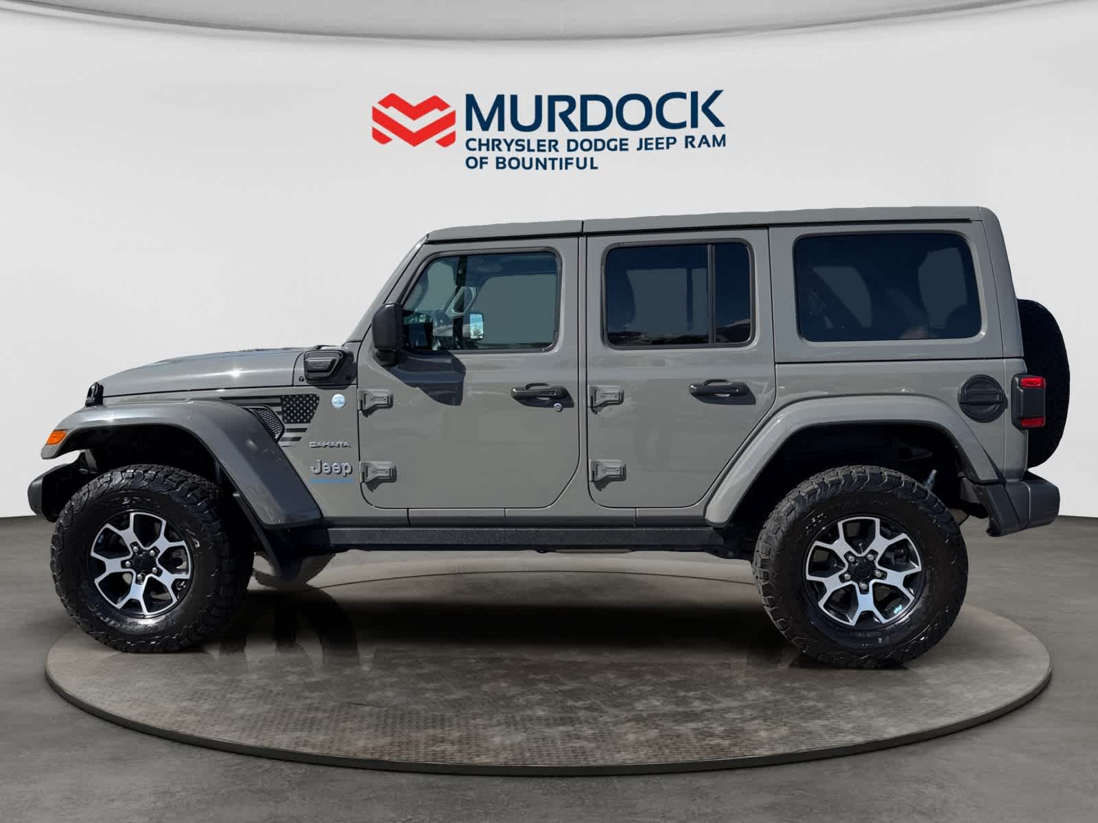 Used 2023 Jeep Wrangler 4xe Sahara 4XE with VIN 1C4JJXP69PW557856 for sale in Logan, UT