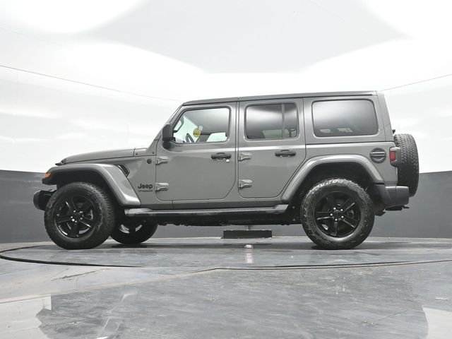 Used 2021 Gray Jeep Unlimited Sahara Altitude image 20