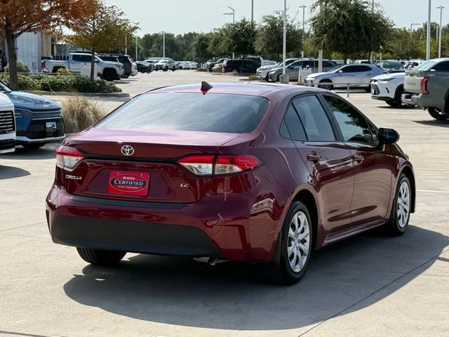 Certified Used 2024 RUBY FLARE PEARL Toyota LE image 5