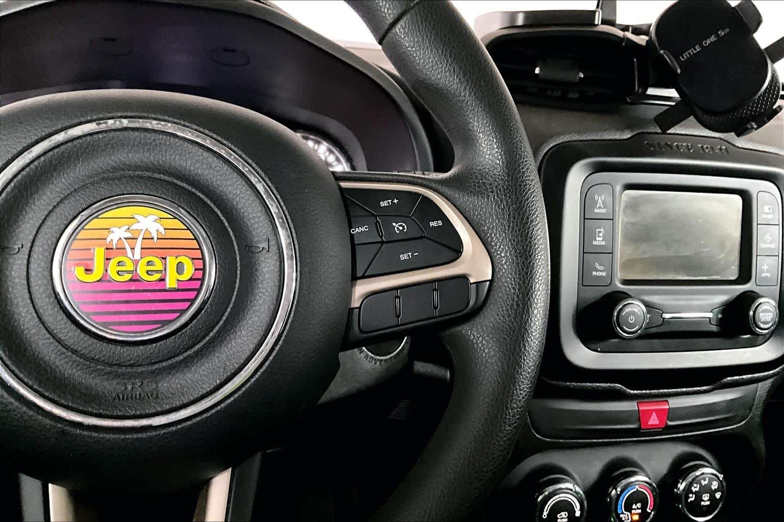 Used 2017 Solar Yellow Jeep Sport image 24