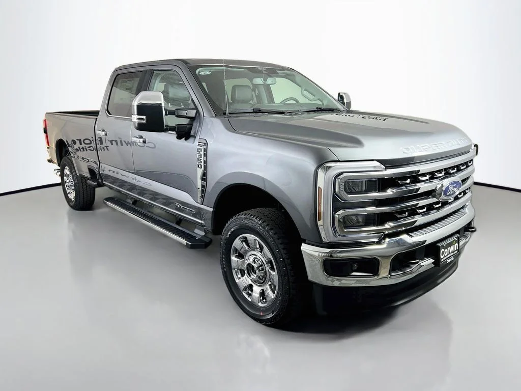 New 2026 Carbonized Gray Metallic Ford Lariat image 1